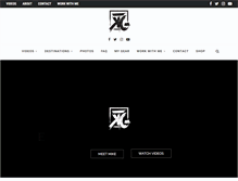 Tablet Screenshot of kickthegrind.com
